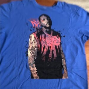 Jordan Blue and Red Graphic Tee